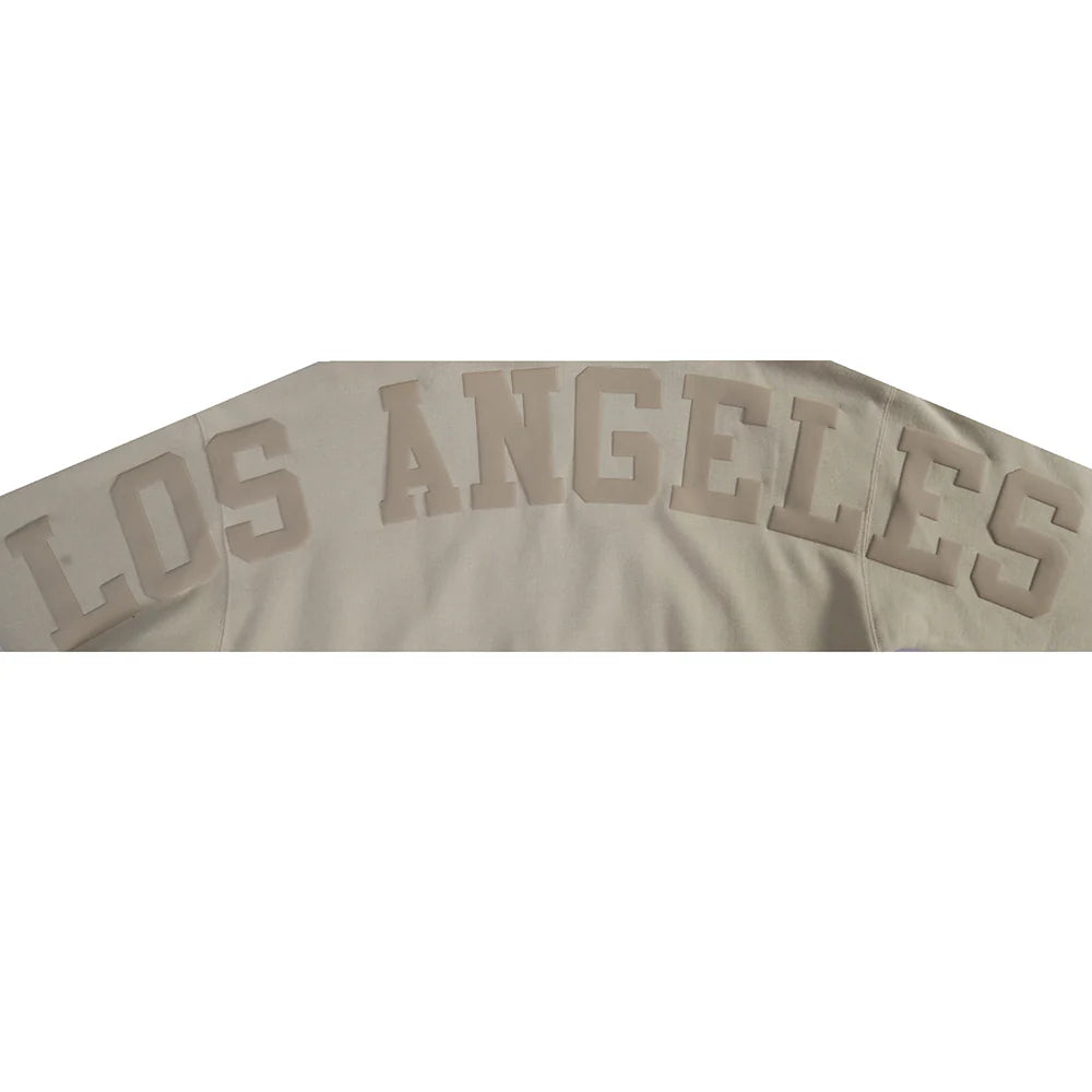 MLB LOS ANGELES DODGERS WINGSPAN MEN'S DROP SHOULDER FLC PO HOODIE V2
