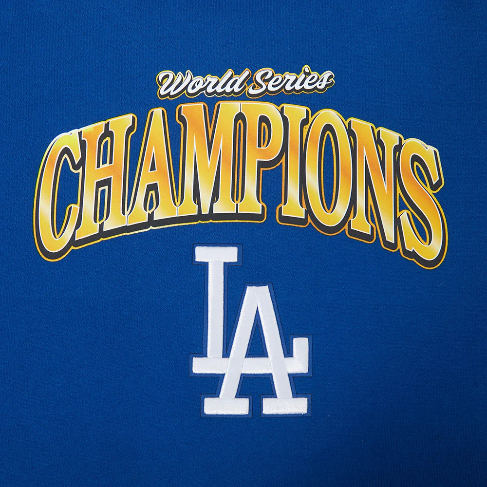 MLB LOS ANGELES DODGERS MLB WORLD SERIES 2025 MEN´S DROP SHOULDER FLC PO HOODIE