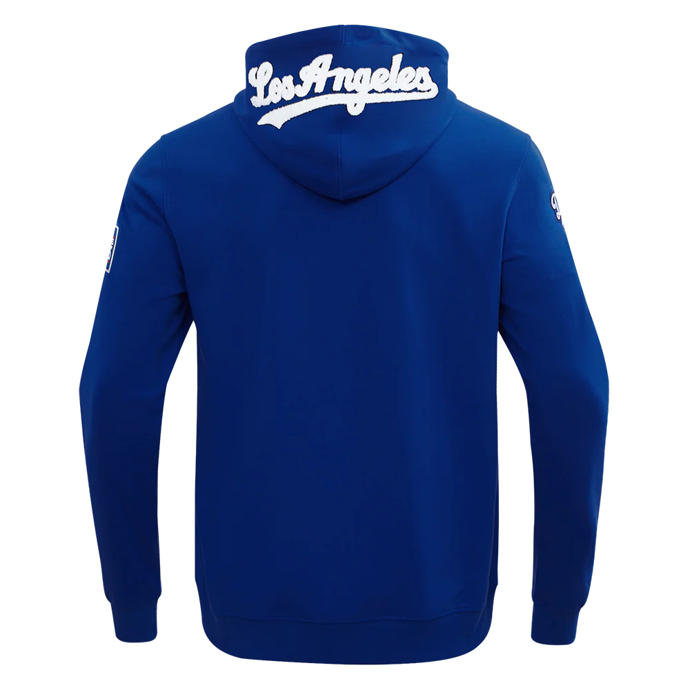 MLB LOS ANGELES DODGERS LOGO ZIPPER HOODIE