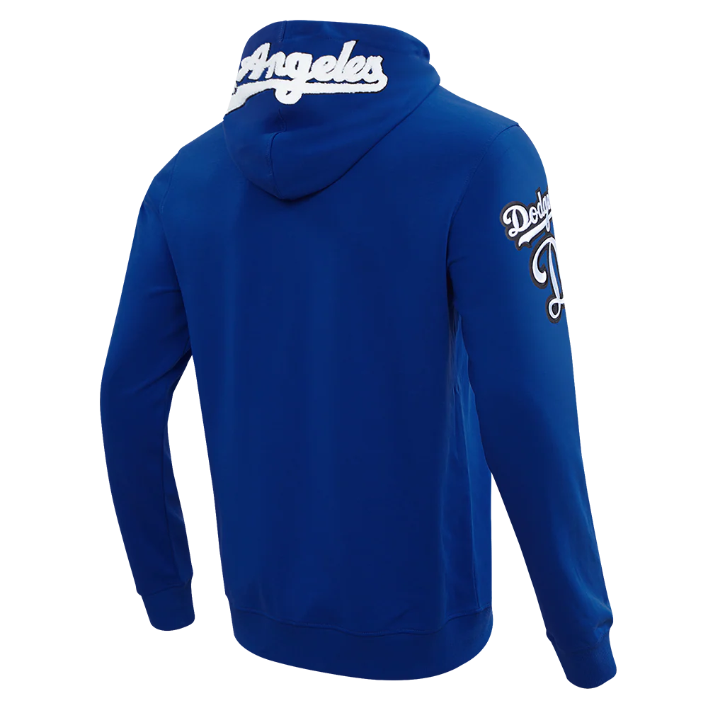 MLB LOS ANGELES DODGERS LOGO ZIPPER HOODIE