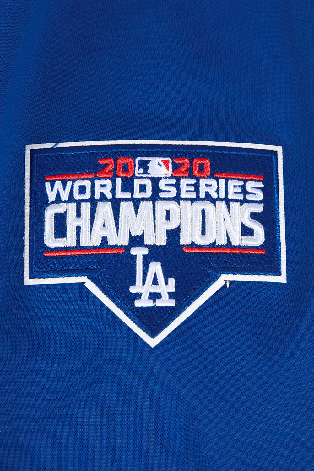MLB LOS ANGELES DODGERS LOGO ZIPPER HOODIE