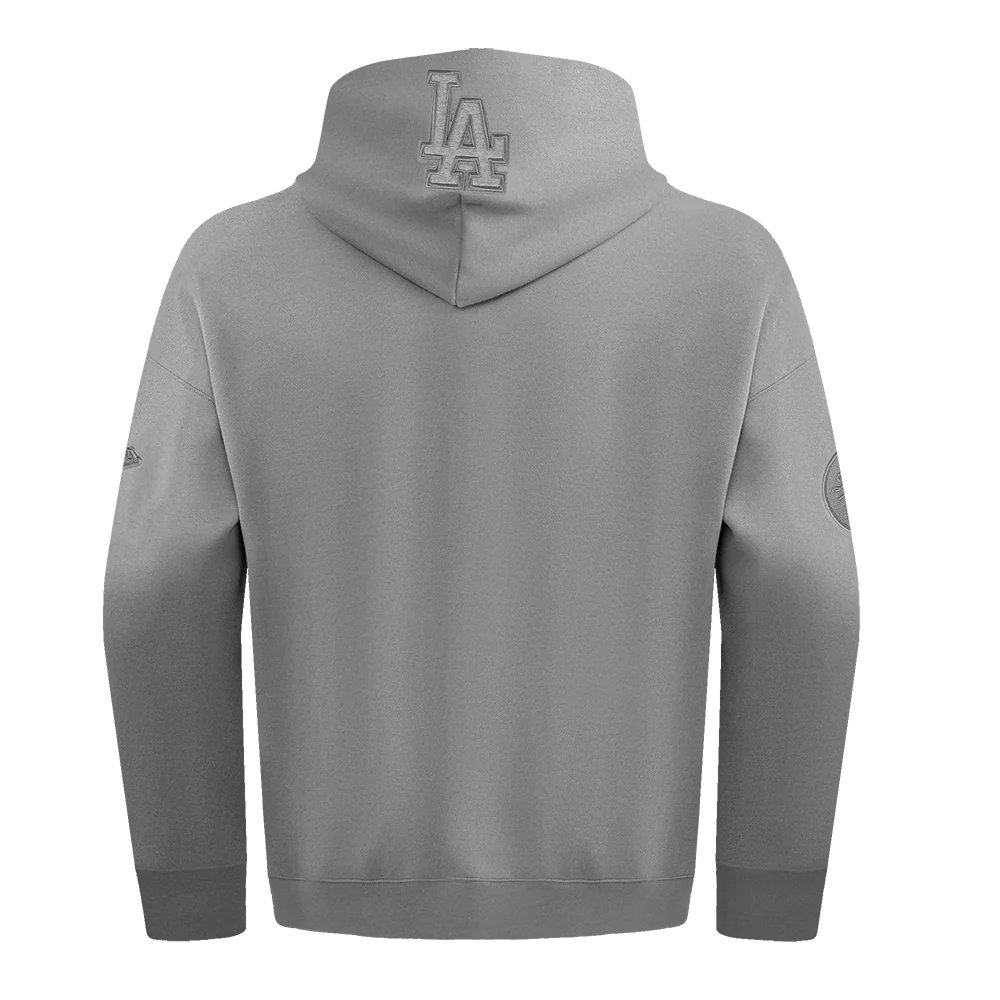 MLB LOS ANGELES DODGERS NEUTRAL MEN'S DROP SHOULDER PULLOVER HOODIE