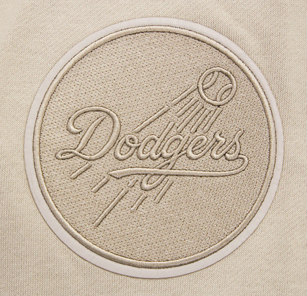 MLB LOS ANGELES DODGERS NEUTRAL DROP SHOULDER MEN'S PULLOVER HOODIE
