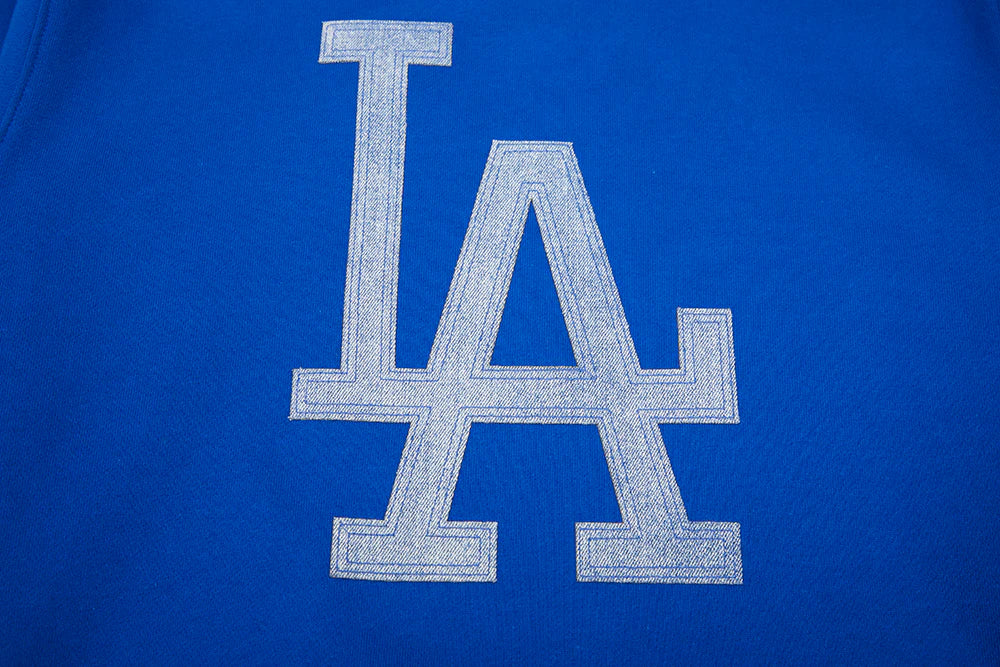 MLB LOS ANGELES DODGERS VARSITY BLUES MEN'S PULLOVER HOODIE