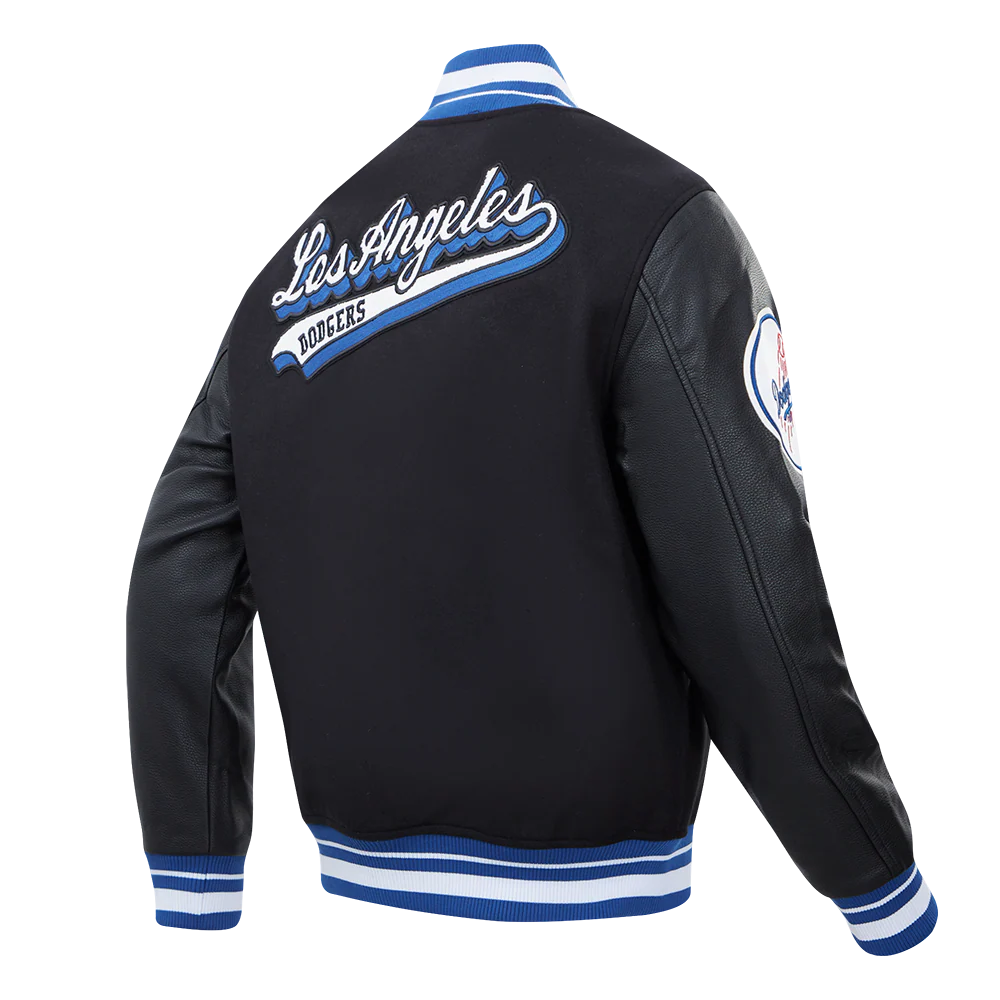 MLB LOS ANGELES DODGERS SCRIPT TAIL MEN'S RIB WOOL VARSITY
