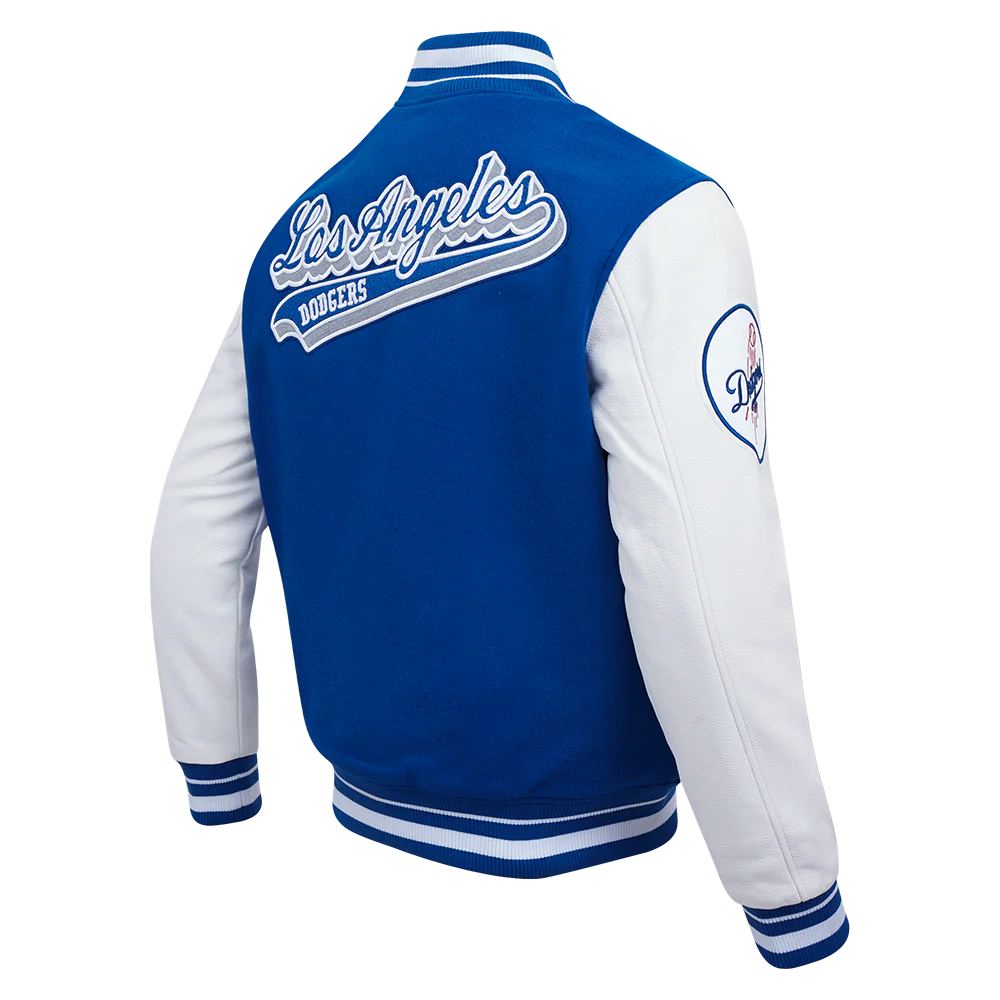 MLB LOS ANGELES DODGERS SCRIPT TAIL MEN'S RIB WOOL VARSITY