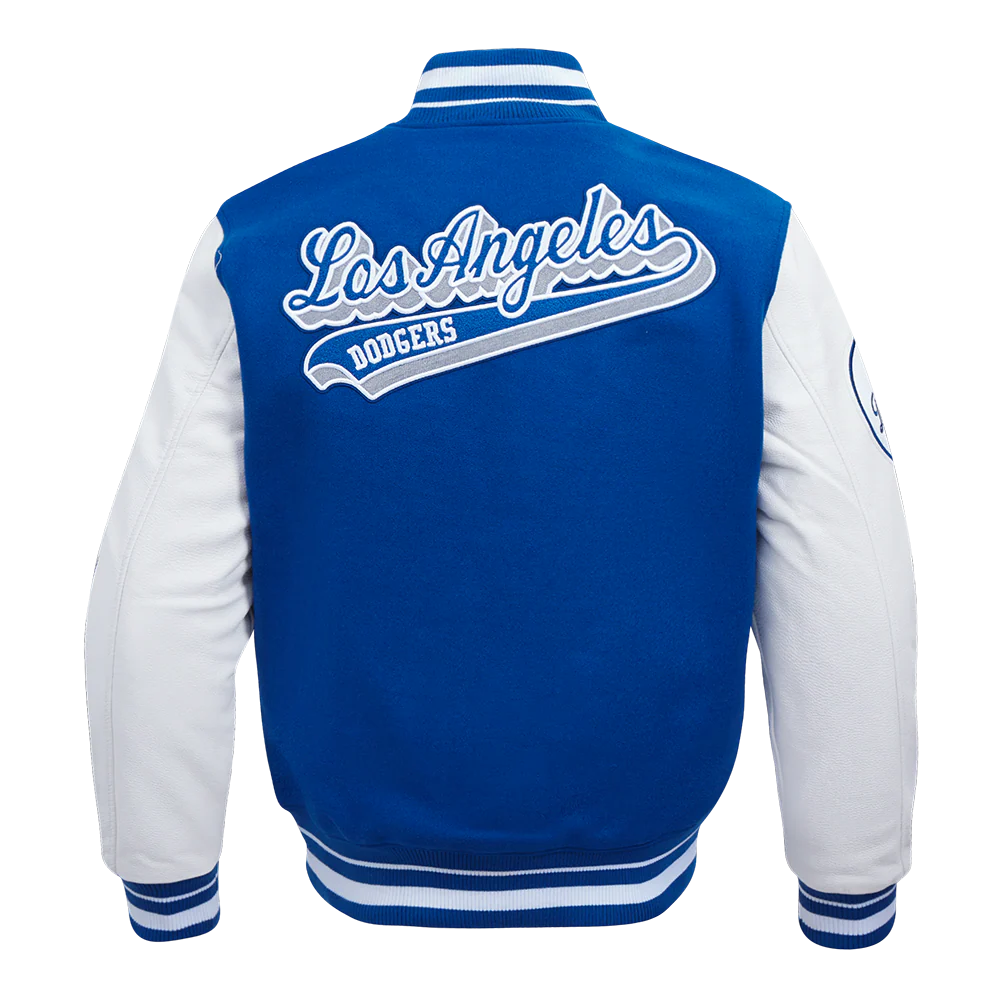 MLB LOS ANGELES DODGERS SCRIPT TAIL MEN'S RIB WOOL VARSITY