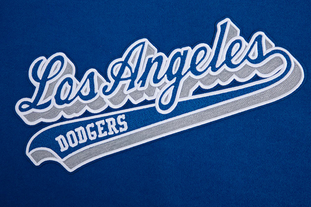 MLB LOS ANGELES DODGERS SCRIPT TAIL MEN'S RIB WOOL VARSITY