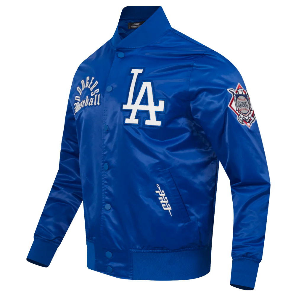 MLB LOS ANGELES DODGERS MODERN ORIGINALS MEN'S SATIN JACKET