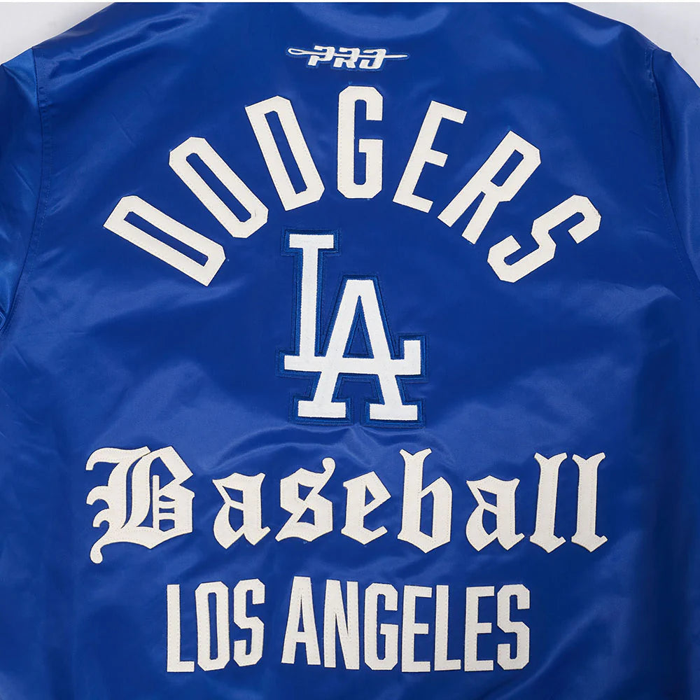 MLB LOS ANGELES DODGERS MODERN ORIGINALS MEN'S SATIN JACKET