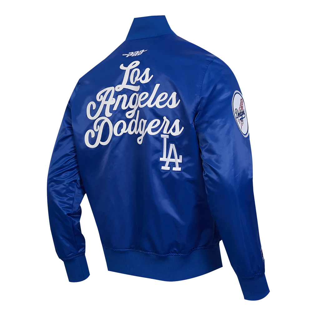 MLB LOS ANGELES DODGERS SOUVENIR MEN'S SATIN JACKET