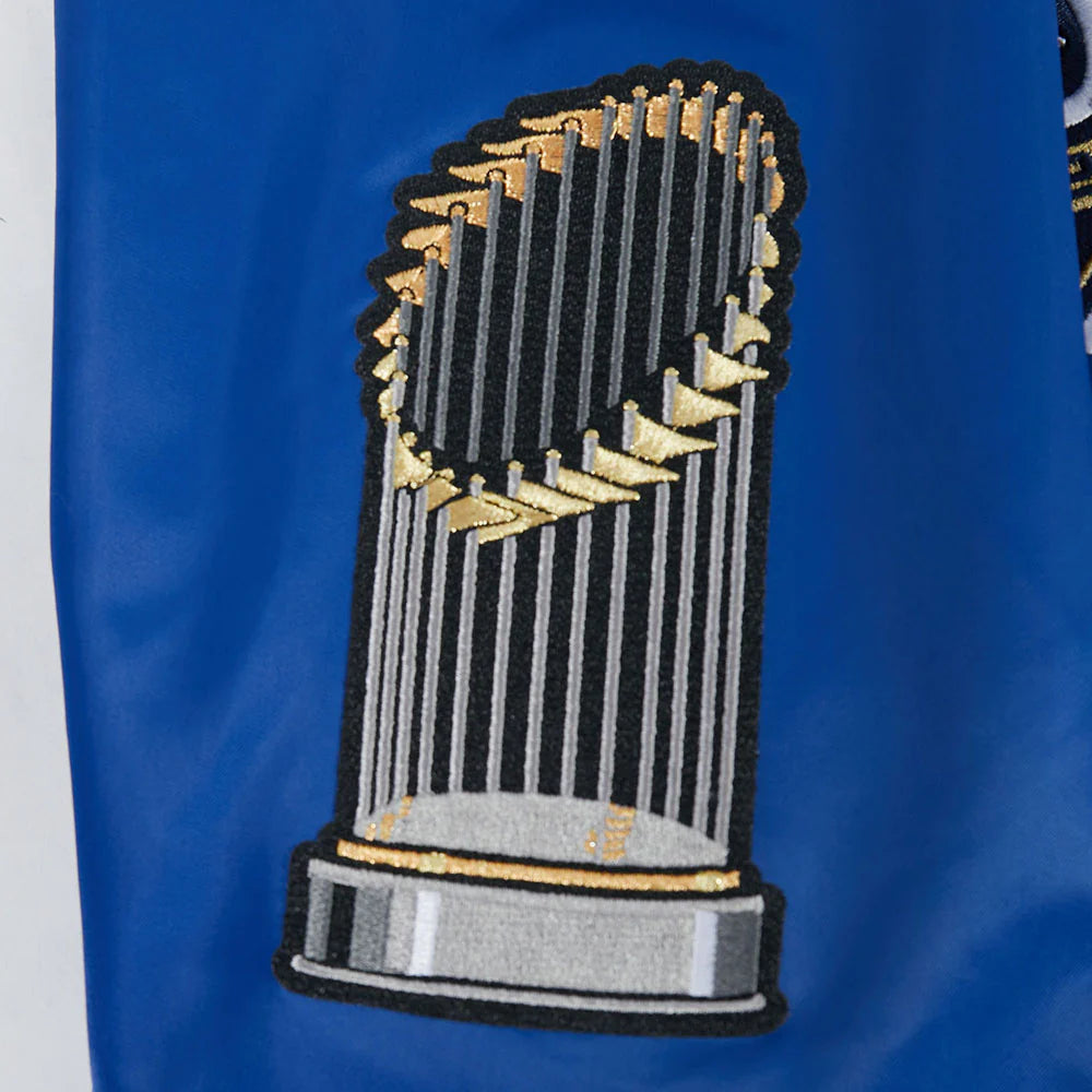 MLB LOS ANGELES DODGERS MLB WORLD SERIES 2025 PRO SATIN YD RIB JACKET
