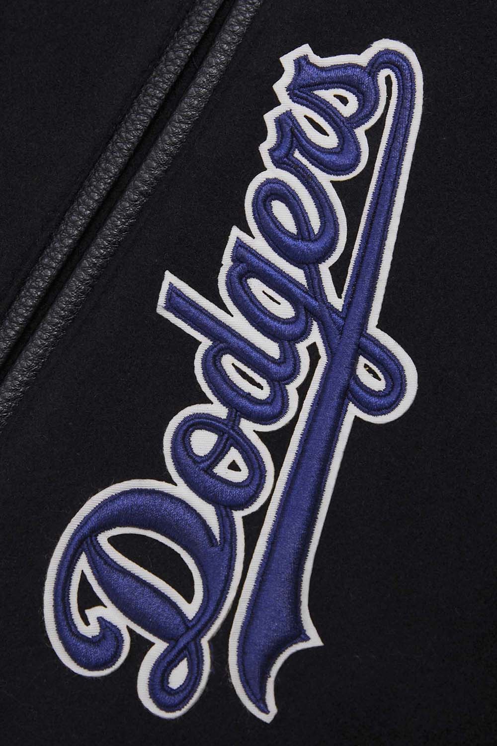 MLB LOS ANGELES DODGERS MASHUP MEN'S RIB WOOL VARSITY JACKET