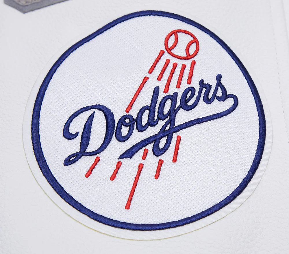 MLB LOS ANGELES DODGERS MASHUP MEN'S RIB WOOL VARSITY JACKET