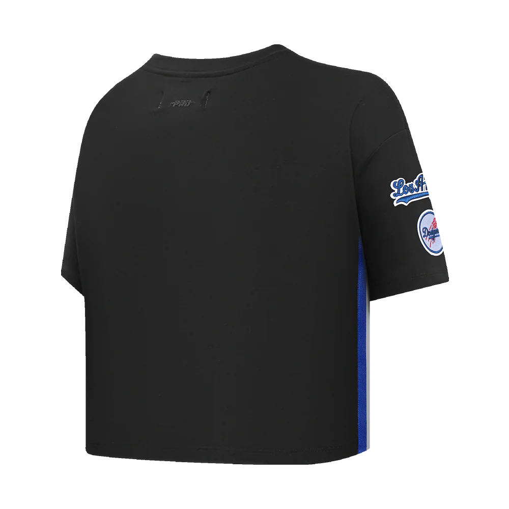 MLB LOS ANGELES DODGERS MASHUP WOMEN'S BOXY TOP