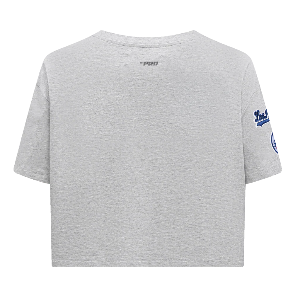 MLB LOS ANGELES DODGERS MASHUP WOMEN'S BOXY TOP