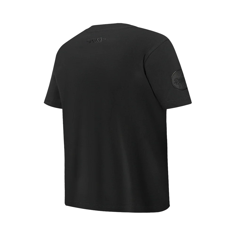 MLB LOS ANGELES DODGERS TRIPLE BLACK BIG BOYS SHORT SLEEVE TOP