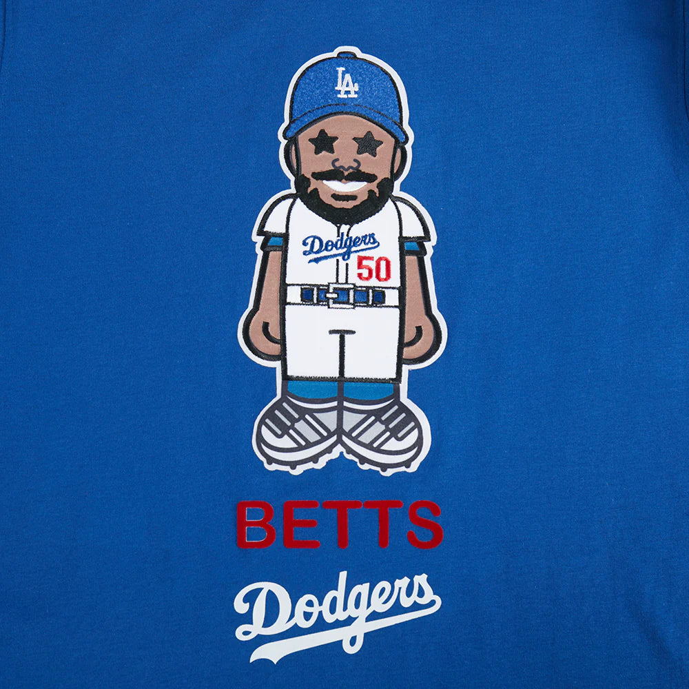 MLB LOS ANGELES DODGERS MOOKIE BETTS #50 AVATAR BIG BOYS SHORT SLEEVE TOP