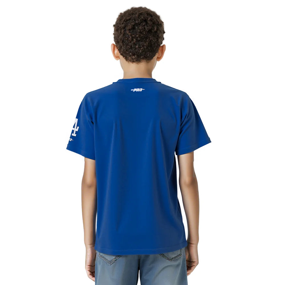 MLB LOS ANGELES DODGERS MOOKIE BETTS #50 AVATAR BIG BOYS SHORT SLEEVE TOP