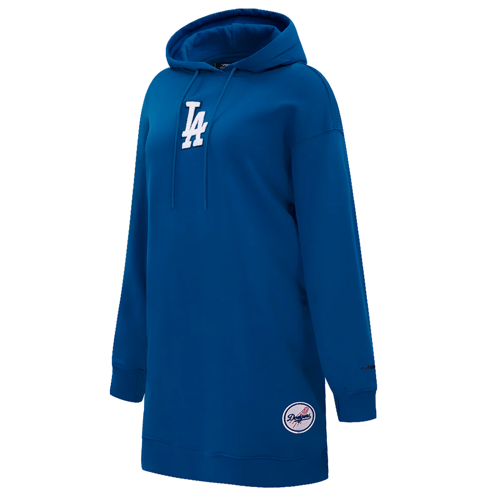 MLB LOS ANGELES DODGERS CLASSIC WOMEN'S HOODIE DRESS
