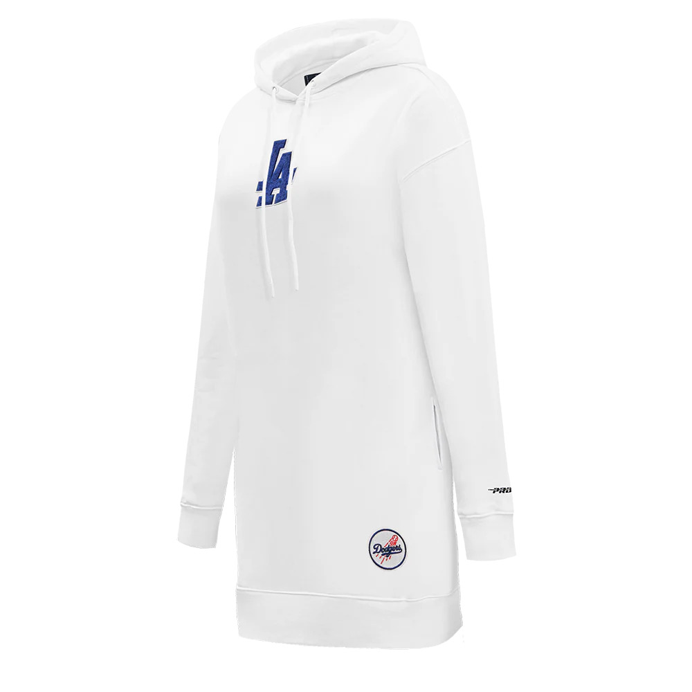 MLB LOS ANGELES DODGERS CLASSIC WOMEN'S HOODIE DRESS