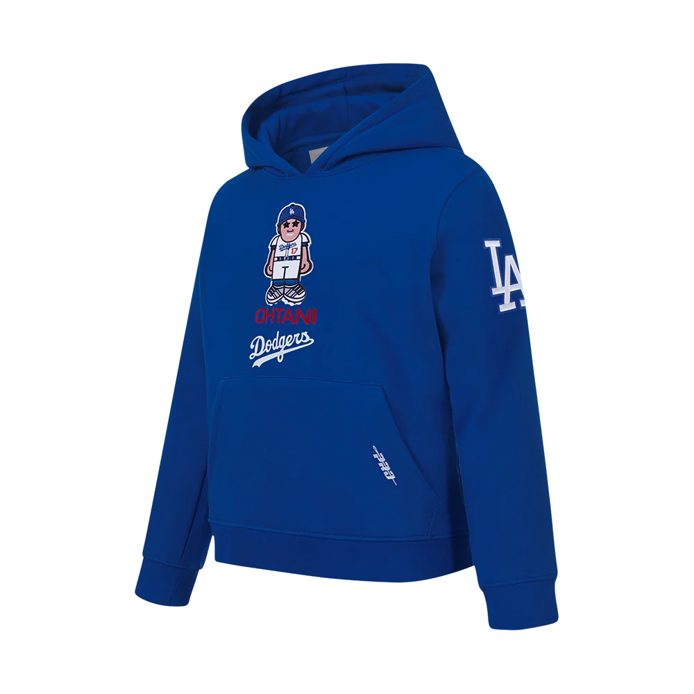 MLB LOS ANGELES DODGERS SHOHEI OHTANI #17 AVATAR BIG BOYS FLEECE PULLOVER HOODIE