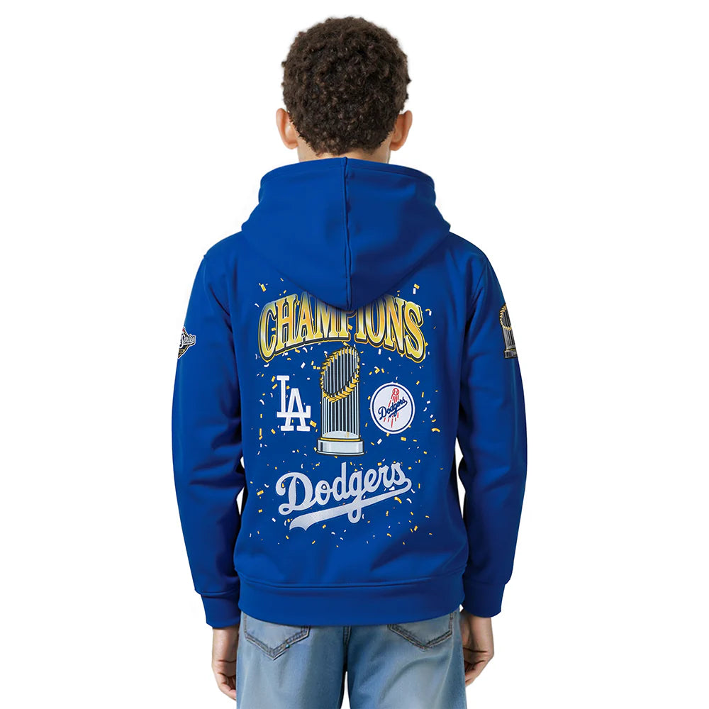 MLB LOS ANGELES DODGERS MLB WORLD SERIES 2025 BB FLEECE PO HOODIE