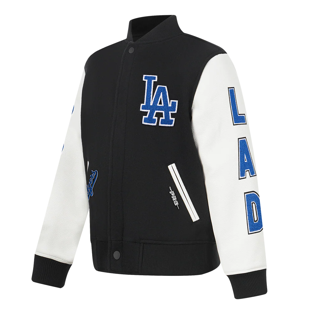 MLB LOS ANGELES DODGERS CLASSIC BIG BOYS WOOL VARSITY JACKET