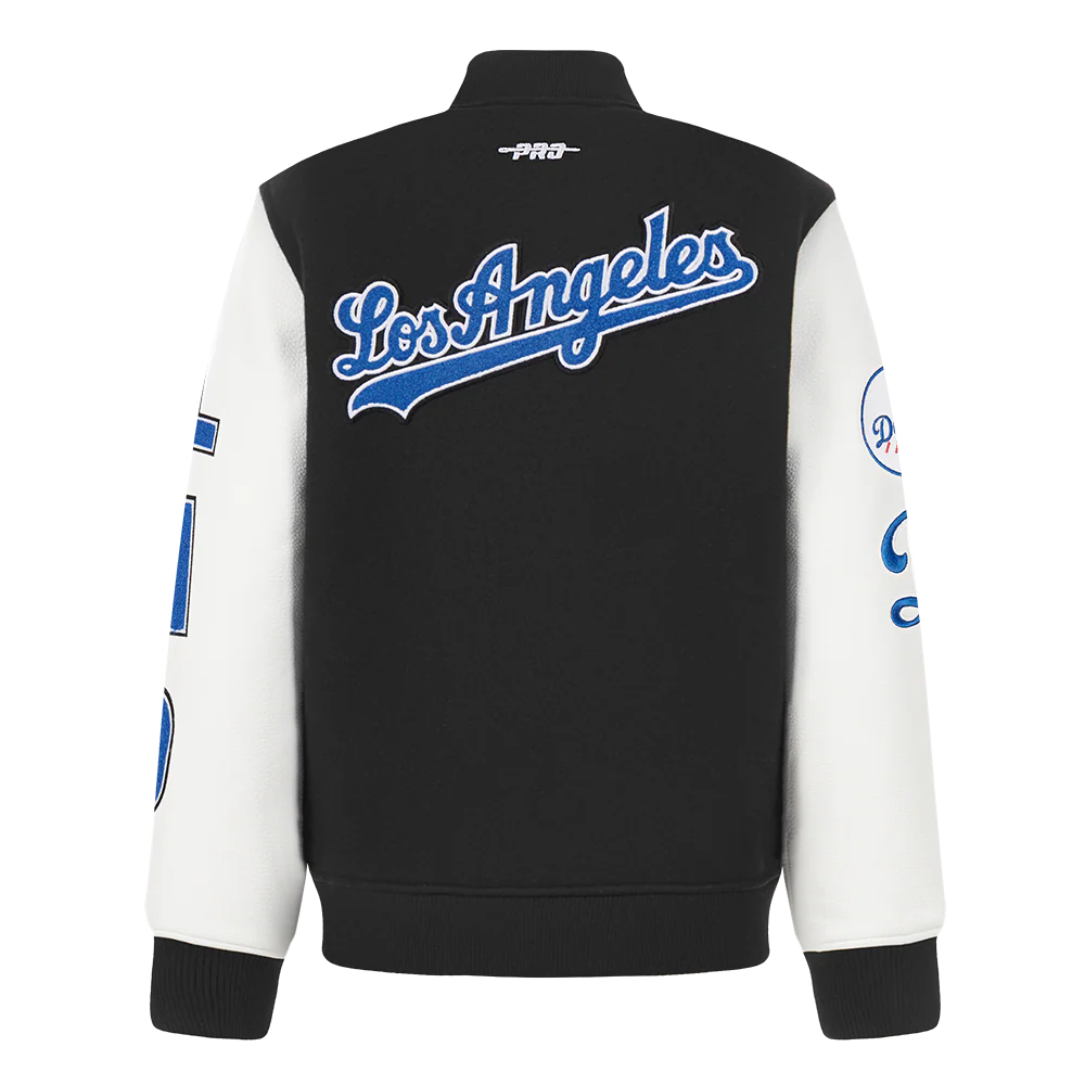 MLB LOS ANGELES DODGERS CLASSIC BIG BOYS WOOL VARSITY JACKET