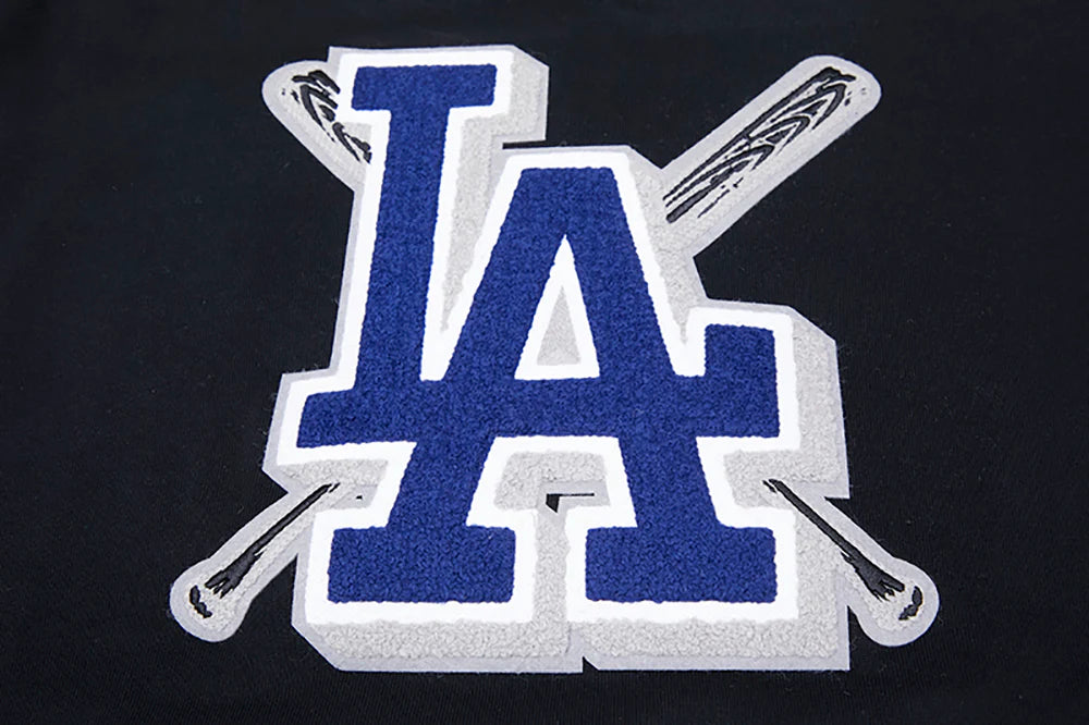 MLB LOS ANGELES DODGERS MASHUP WOMEN'S RIB CREWNECK
