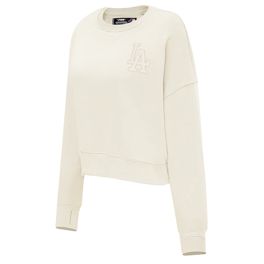 MLB LOS ANGELES DODGERS NEUTRAL WOMEN'S CREWNECK