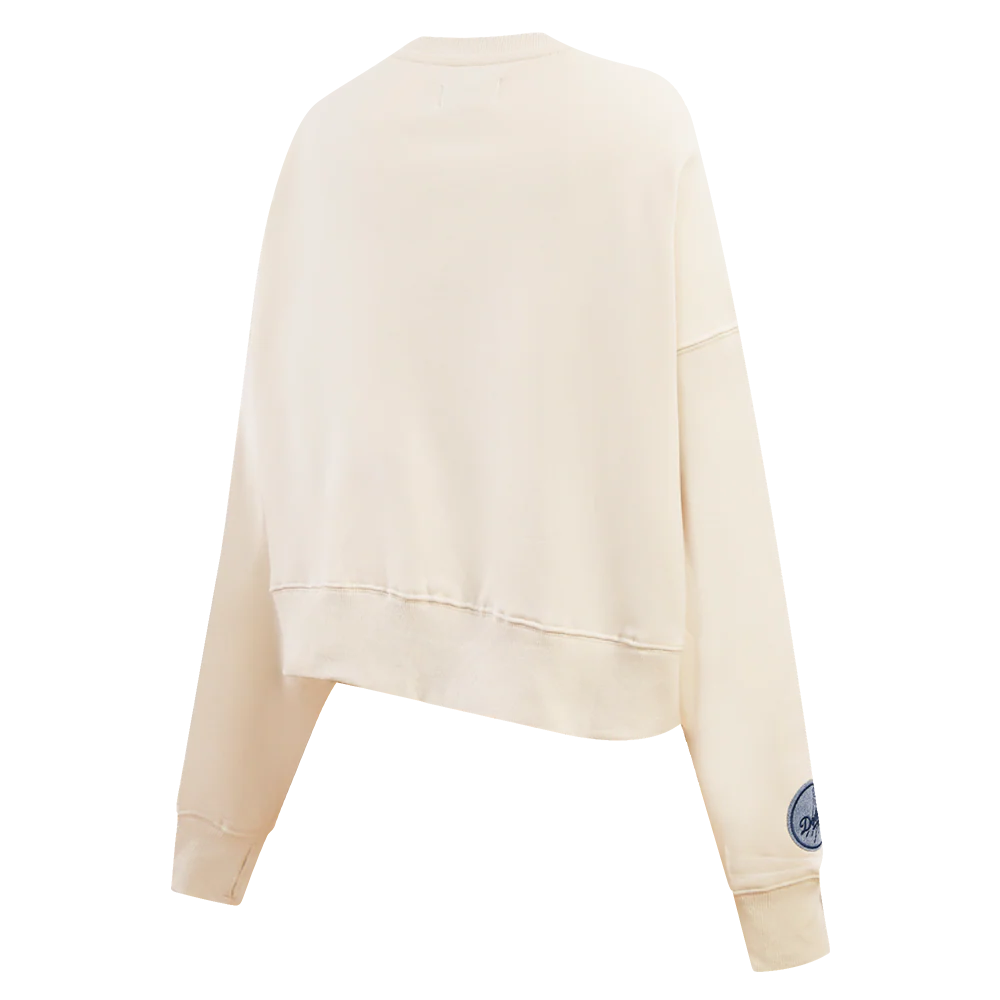 MLB LOS ANGELES DODGERS VARSITY BLUES WOMEN'S CREWNECK