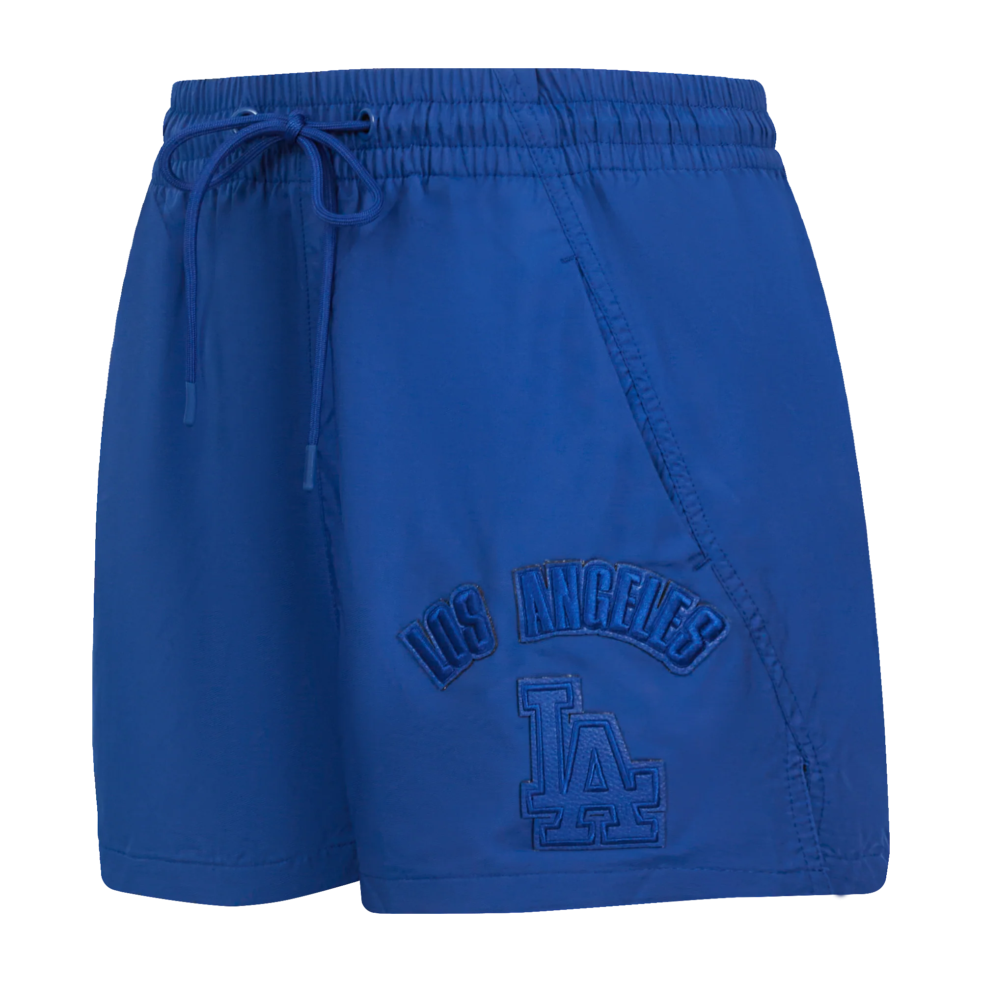 MLB LOS ANGELES DODGERS TRIPLE TONAL W WOVEN WOMEN'S SHORT