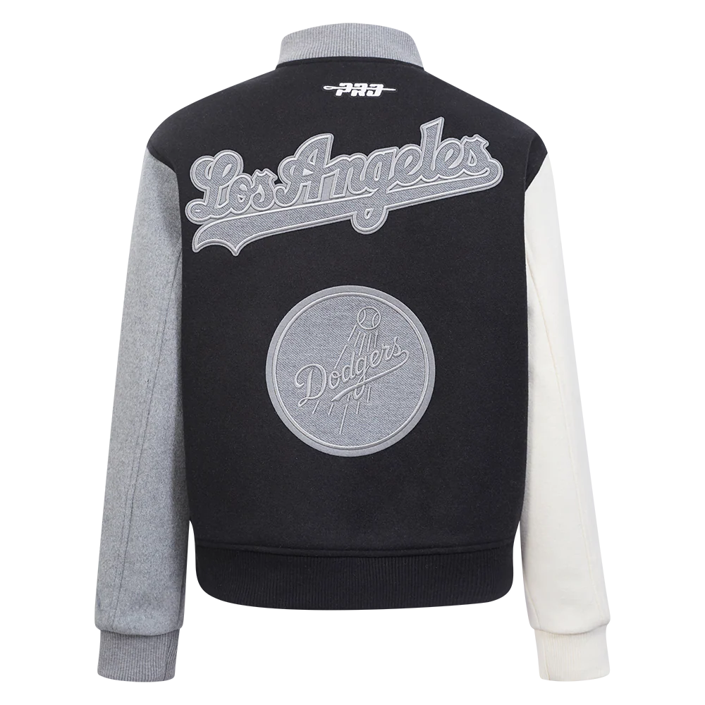 MLB LOS ANGELES DODGERS REVERSE FRENCH TERRY WOMEN'S WOOL VARSITY JACK