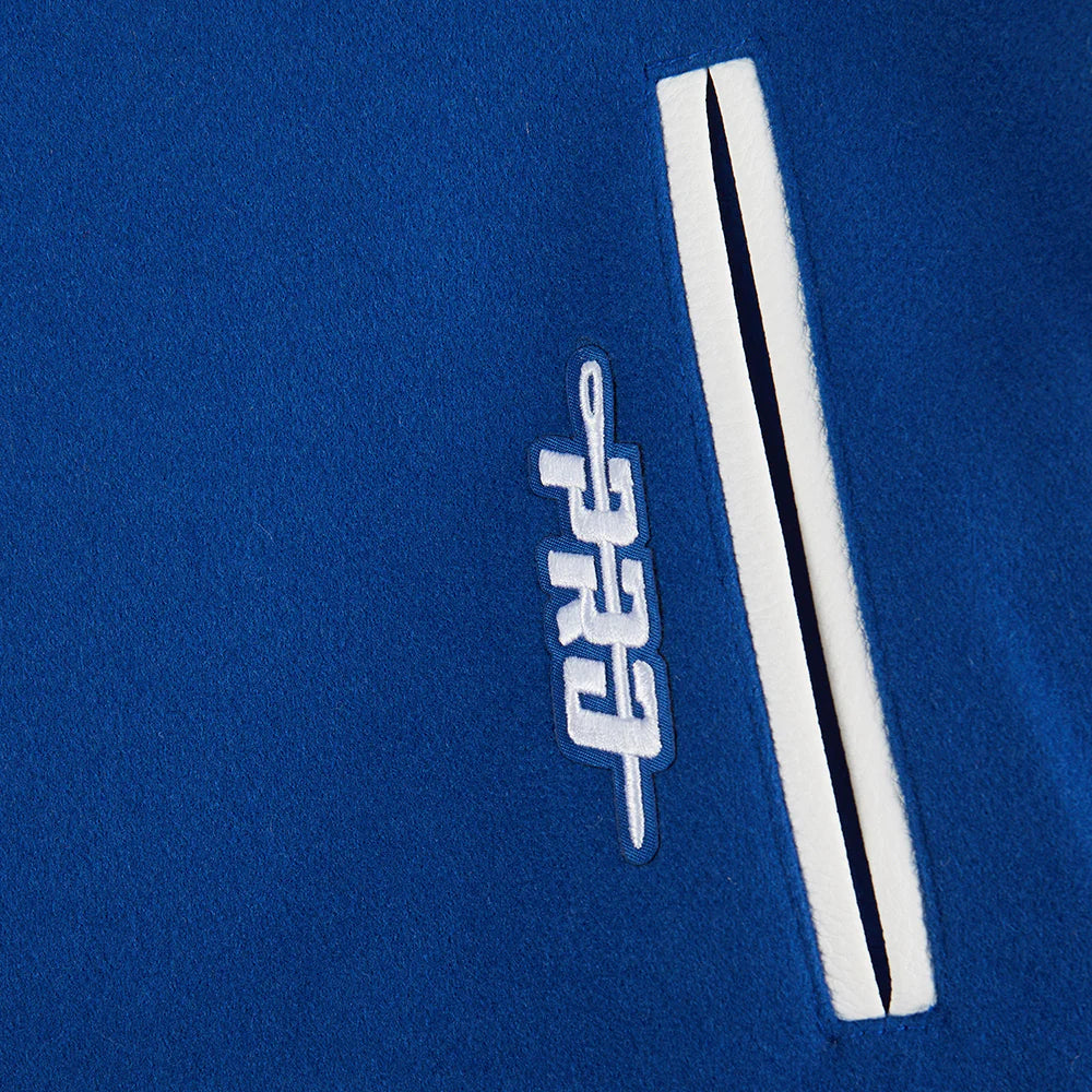 MLB LOS ANGELES DODGERS GAME DAY CLASSICS WOMEN'S WOOL VARSITY JACKET