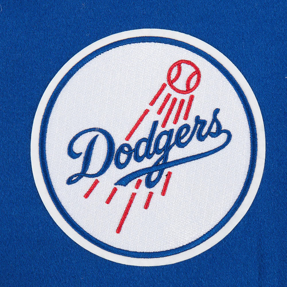 MLB LOS ANGELES DODGERS GAME DAY CLASSICS WOMEN'S WOOL VARSITY JACKET