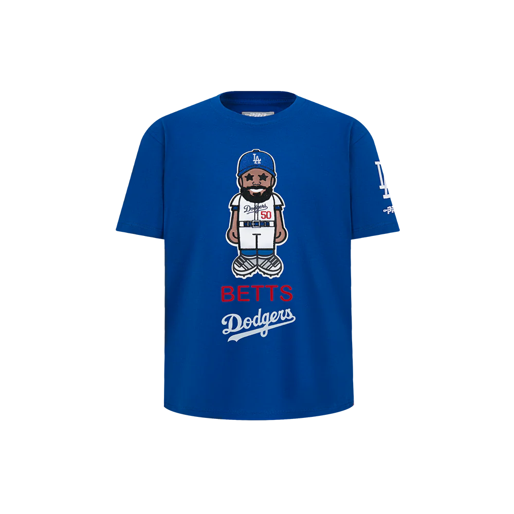 MLB LOS ANGELES DODGERS MOOKIE BETTS #50 AVATAR LITTLE BOYS SHORT SLEEVE TOP
