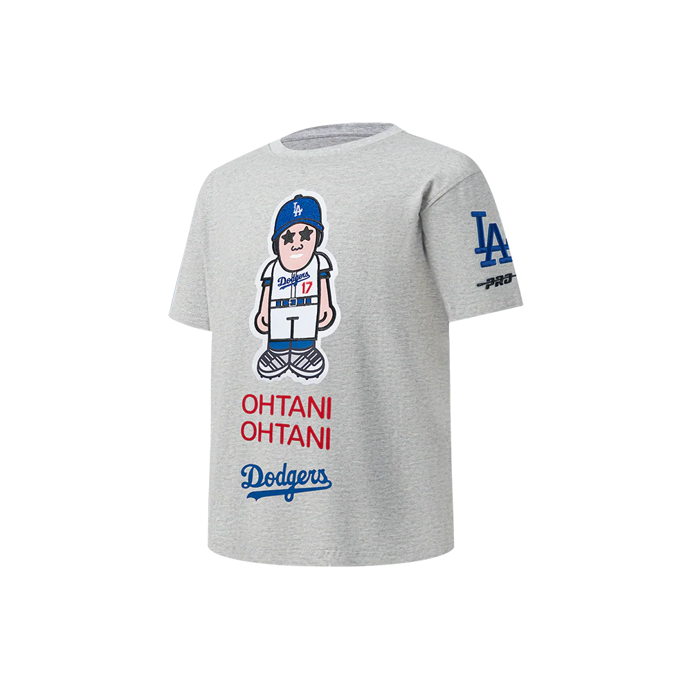 MLB LOS ANGELES DODGERS SHOHEI OHTANI #17 AVATAR LITTLE BOYS SHORT SLEEVE TOP