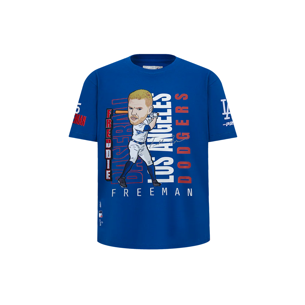MLB LOS ANGELES DODGERS FREDDIE FREEMAN #5 REMIX AVATAR LITTLE BOYS SHORT SLEEVE TOP