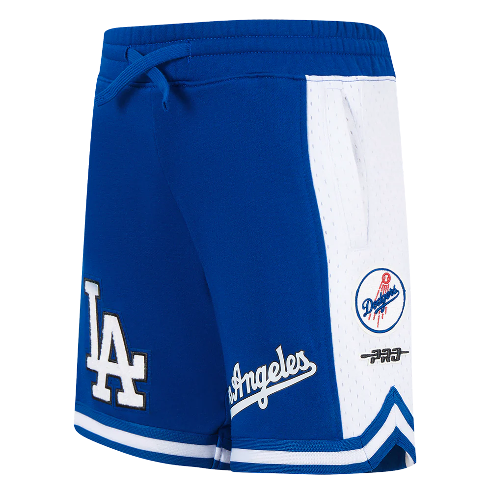 MLB LOS ANGELES DODGERS CLASSIC LITTLE BOYS FLEECE 2.0 SHORT