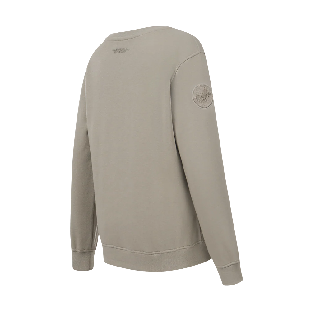 MLB LOS ANGELES DODGERS NEUTRAL LITTLE BOYS FLEECE CREWNECK