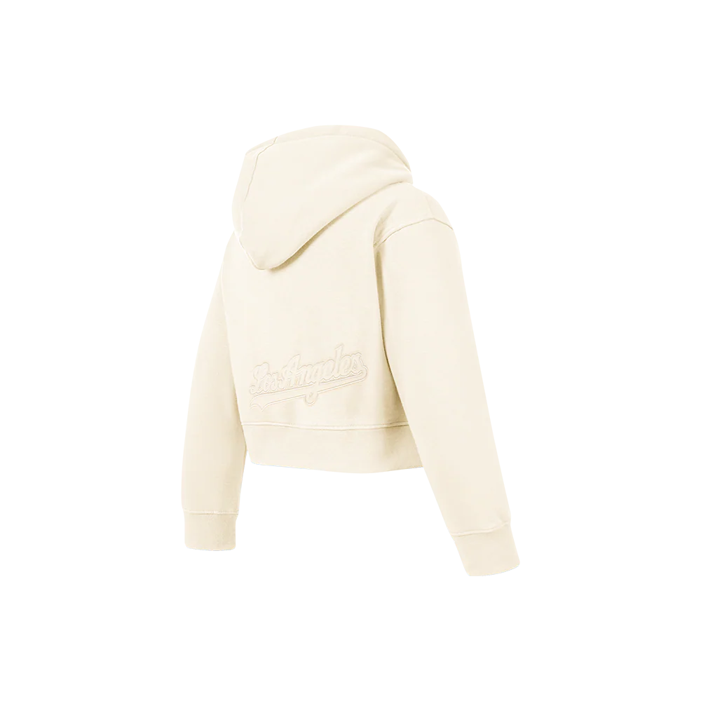 MLB LOS ANGELES DODGERS NEUTRAL LITTLE GIRLS FLEECE PO HOODIE