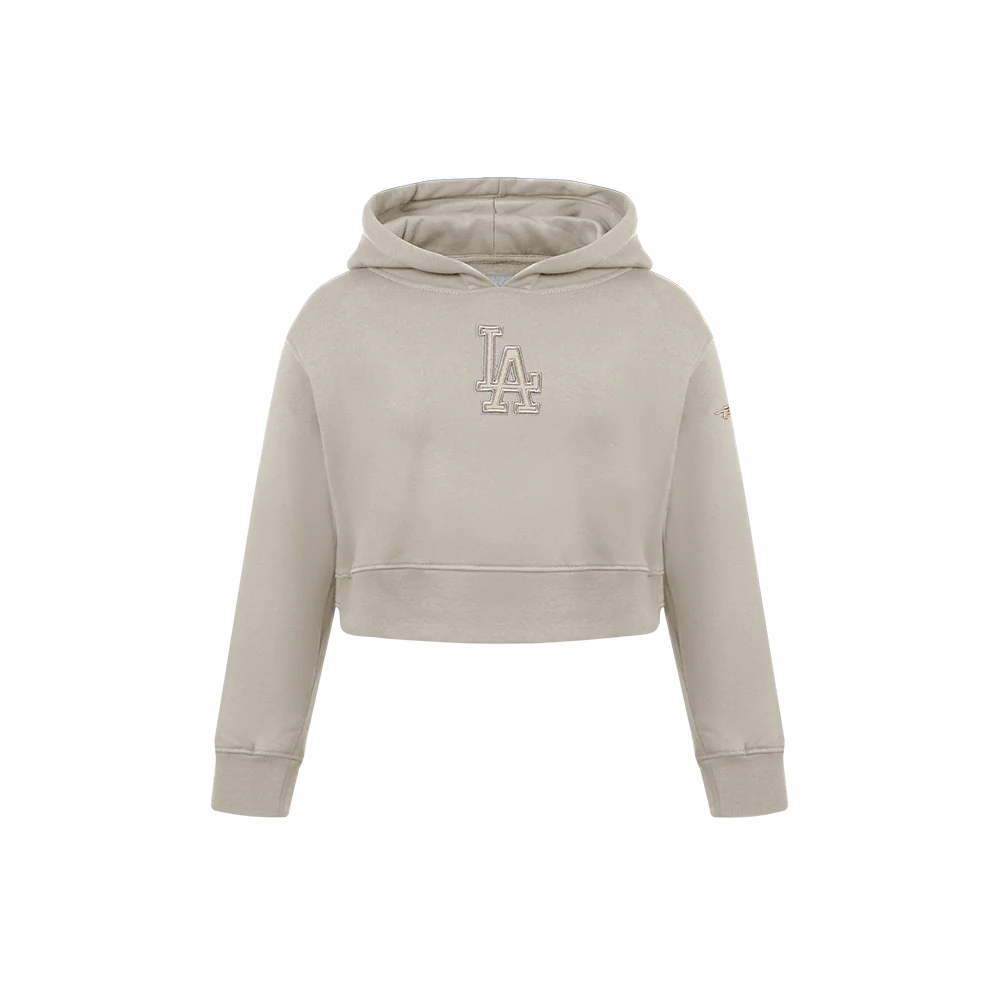 MLB LOS ANGELES DODGERS NEUTRAL LITTLE GIRLS FLEECE PO HOODIE