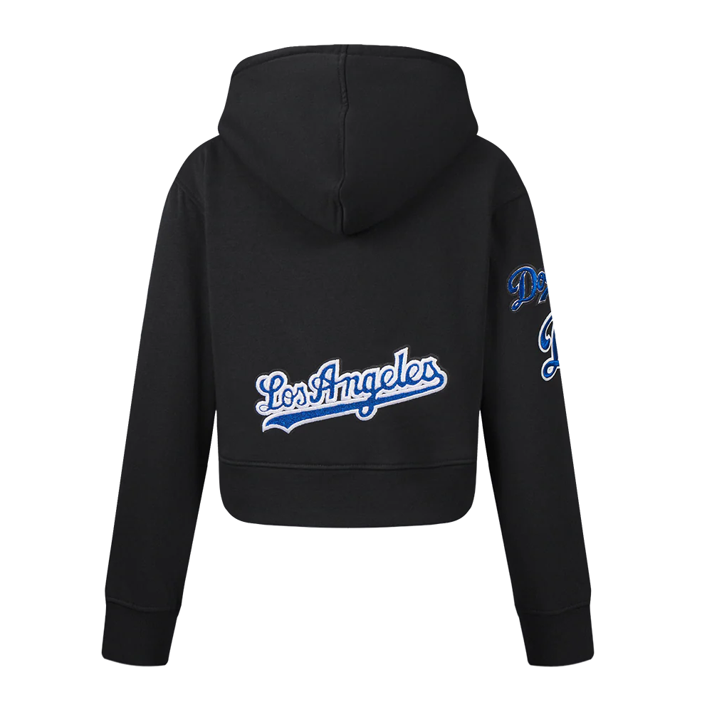 MLB LOS ANGELES DODGERS CLASSIC LITTLE GIRLS FLEECE PO HOODIE