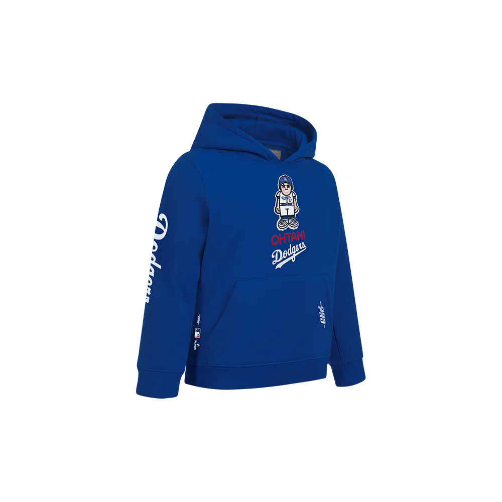 MLB LOS ANGELES DODGERS SHOHEI OHTANI #17 AVATAR TODDLER BOYS FLEECE PULLOVER HOODIE
