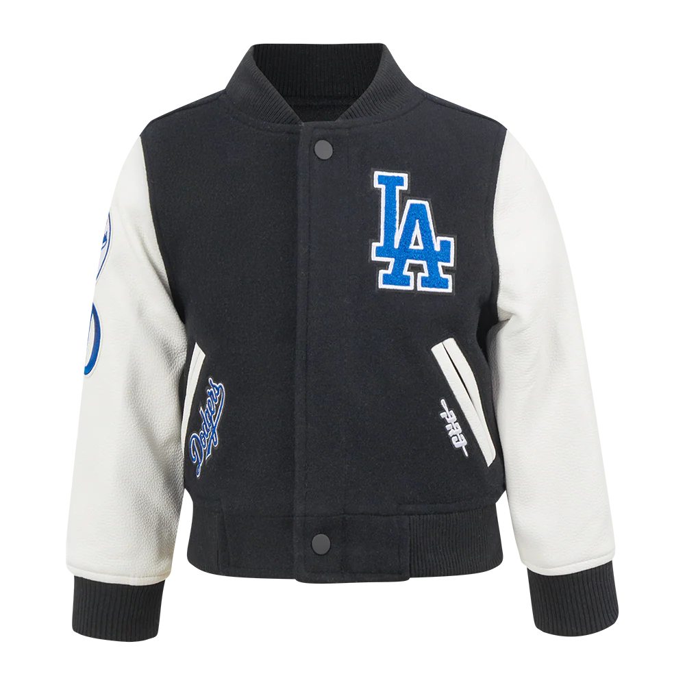 MLB LOS ANGELES DODGERS CLASSIC TODDLER BOYS WOOL VARSITY JACKET