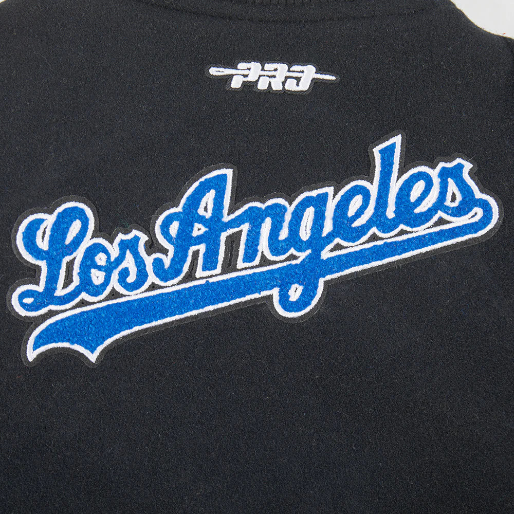 MLB LOS ANGELES DODGERS CLASSIC TODDLER BOYS WOOL VARSITY JACKET