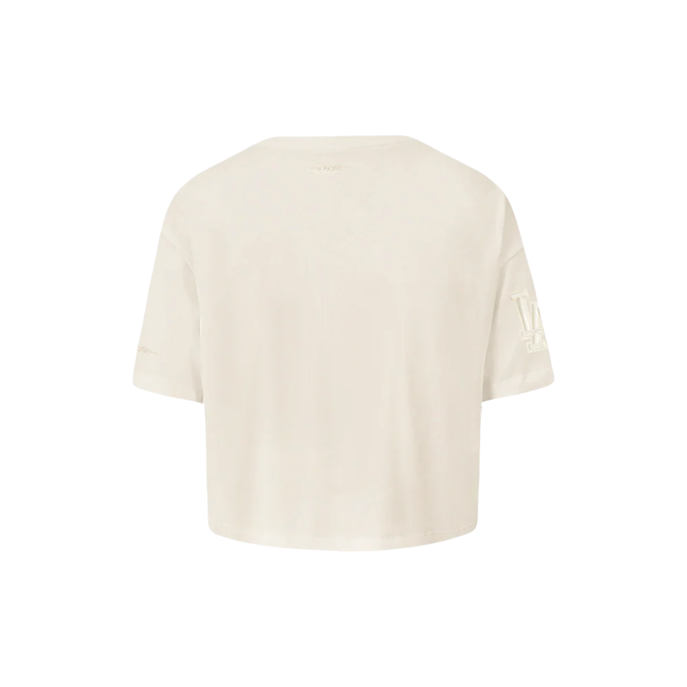 MLB LOS ANGELES DODGERS NEUTRAL TODDLER GIRLS SHORT SLEEVE BOXY TOP