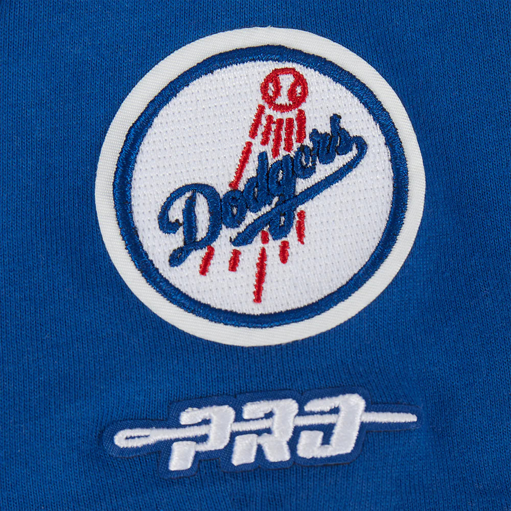 MLB LOS ANGELES DODGERS CLASSIC TODDLER GIRLS SHORT SLEEVE BOXY TOP