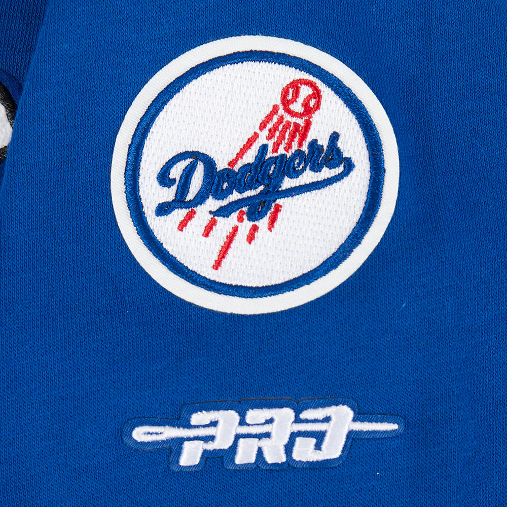 MLB LOS ANGELES DODGERS CLASSIC TODDLER GIRLS FLEECE CREWNECK